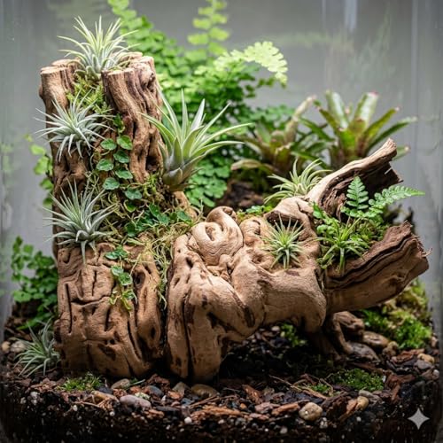 Koyal Wholesale 18" Hollow Grapevine Wood Branches for Decor, Untreated Natural Dried Grapewood Branches, Large Rustic Wood for Centerpieces, Terrariums, Reptile Habitats, Crafts - size: 18 Inches