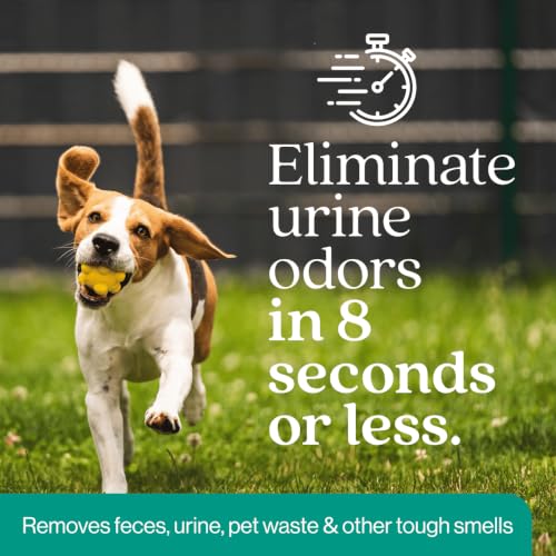 Outdoor Odor Eliminator | Outside Dog Urine Enzyme Cleaner – Powerful Pet, Cat, Animal Scent Deodorizer | Professional Strength for Yard, Turf, Kennels, Patios, Decks (10-2oz Shots with Halo Sprayer) - style: 10-2oz Shots with Halo Sprayer