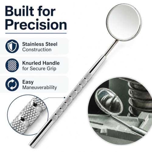 SE Stainless Steel Inspection Mirror - DM201