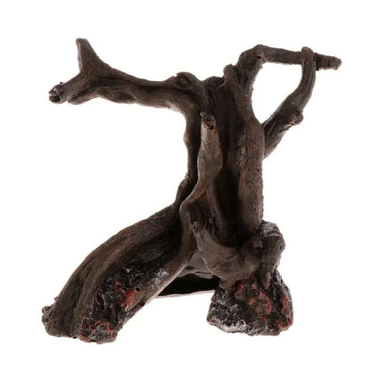 Reptile Aquarium Trunk Driftwood, Tree Aquarium Decor, Terrarium Ornament Fish
