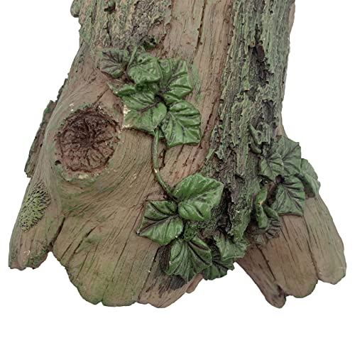 Resin Reptiles Hollow Tree Trunk Habitat Decor Reptile Log Hides Caves Bearded Dragon Hideout Cave Bark Habitats Decoration Gecko Hut for Lizard Chameleon Crested Gecko Snake Spider (3Pcs)