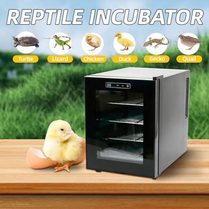 Reptile Incubator 16L Scientific Lab Incubator Digital Incubator Cooling and Heating Temperature can be Controlled at 50℉~104℉ Reptile Egg Incubator 110V Work for Small Reptiles - size: 16L