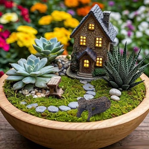 3Pcs Miniature Reptile Climbing Cork Bark Log, Natural Hollow Hideout for Lizard, Snake, Gecko, Bearded Dragon, Aquarium Terrarium Decor, Amphibian Habitat, Fish Tank Cave, Basking Platform - size: Tree stump