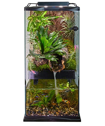 Zoo Med Paludarium - 12" x 12" x 24" - 4 gal, Black