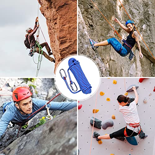 Climbing Rope, Rappelling Rope - color: Blue, size: 65FT
