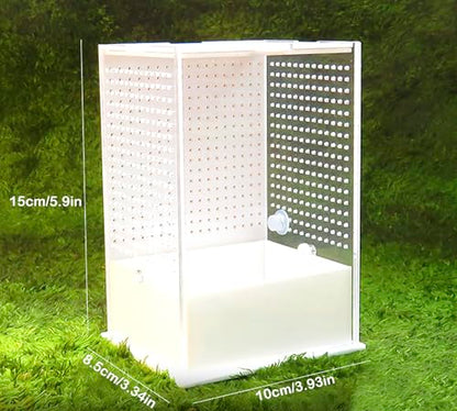 OMEM Reptile Breeding Box, Insect Incubator, for Orchid Mantis, African Phantom Mantis, Reptile Resting Habitat and Entertainment