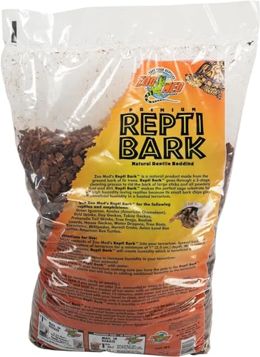 Zoo Med Reptile Bark Fir Bedding, 8 Quarts | Pack of 2 - size: 8 qt (Pack of 2)