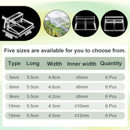 Sieral 2 Pcs Clear Aquarium Polycarbonate Canopy with Anti-Jumping Net | Embedded Network Set, 22.56 x 11.1 x 0.2 Inch, for 33/40/55 Gallon Fish Tank Lids, Center Brace Aquariums,Top Cover Clips - size: 22.56 x 11.1 x 0.2 Inches