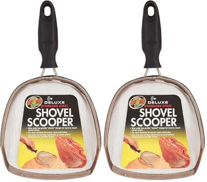 Zoo Med Deluxe Shovel Scooper 0.8 oz (Pack of 2) - size: 0.8 oz (Pack of 2)
