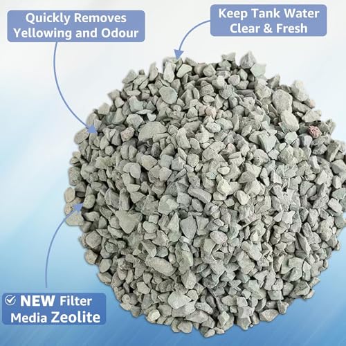 xbbwmrs 12-Pack Large Aquarium Filter Cartridges Compatible with Whisper Bio-Bag Power Filters - Assembled
