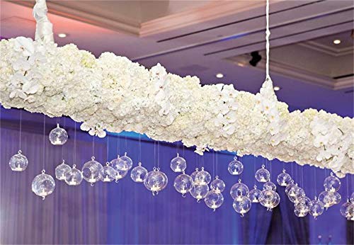 Wedding Hanging Glass Orbs, 18 Pcs Glass Tea Light Terrarium, Hanging Glass Globes, Globe Terrarium, Tea Light Holders, Wedding Decor Indoor Outdoor - size: 18