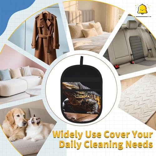 Pet Hair Removal Glove For Dogs Cats, Upgraded Reusable Electrostatic Pet Hair Glove, Magic Brush Pet Hair Remover Tool Reptile Monitor Lizard Grooming Gloves For Clothing, Couch, Carpet, Car Seat