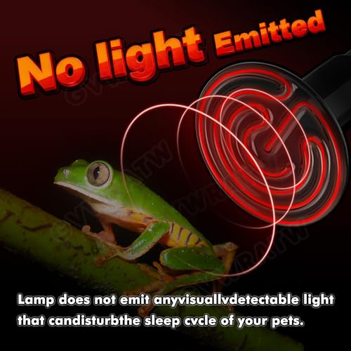 Ceramic Heat Emitter, Reptile Heat Bulbs (2 Pack-0.25 inch-75mm) - Versatile Warming Bulbs for herptiles, Birds, and Household Pets. (150 Watts) - color: 150 Watt, size: 75 mm
