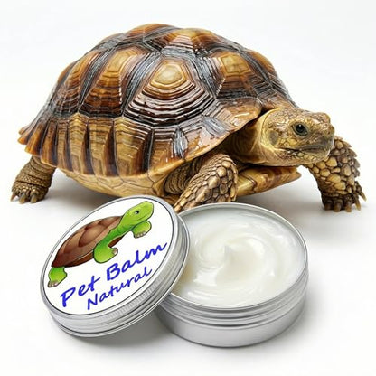 KR. LIF Tortoise Shell Balm Conditioner for Sulcata & Russian Tortoise – Turtle Shell Moisturizer Protector for Reptile Dry Skin Care 2.6 Oz