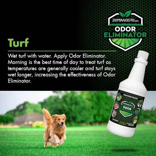 ZERO WASTE USA Odor Eliminator Ultra Concentrate - 1 Gallon | - Commercial Strength Enzyme Cleaner - Eliminates odors from Any Organic Matter - Makes up to 32 Gallons - size: 128 Fl Oz (Pack of 1)