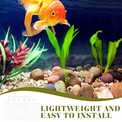 4pcs Aquarium Divider Fish Tank Grid Bottom Isolation Panels with Suction Cups, Plastic Separator for Betta Fish Breeding and Reptile Tanks