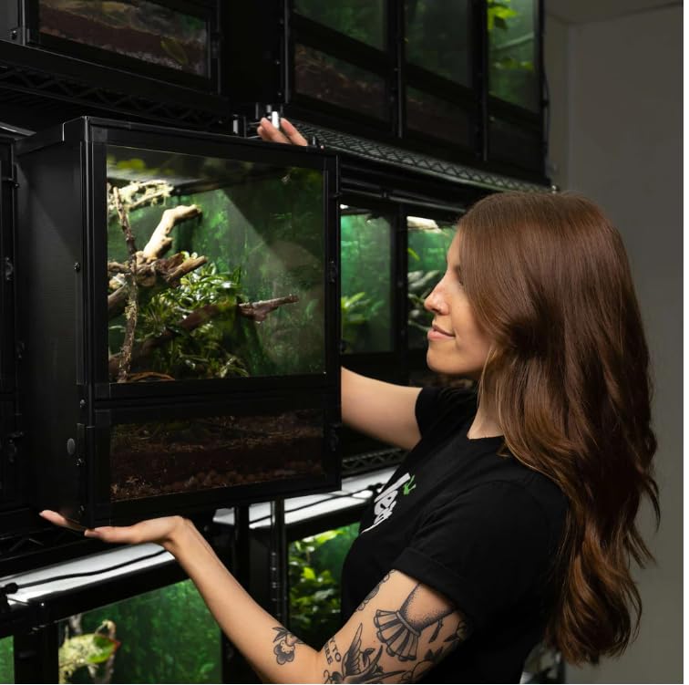 Habitat Reptile Terrarium 60 Gallon (216 Liters) - for Reptiles and Amphibians (22x17x36 in.)