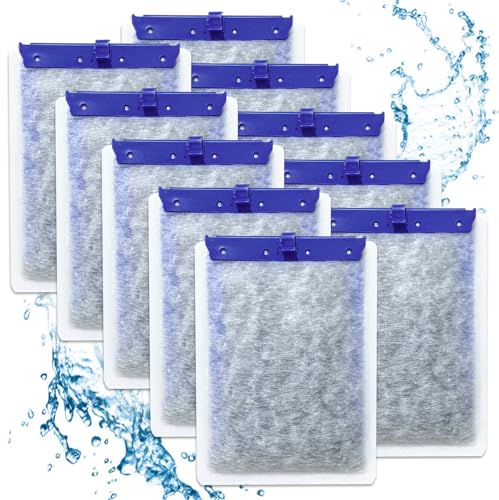 10Pk Large Cartridges Compatible with Tetra Whisper Bio-Bag, PF20-60 | Fish Tank Filter Cartridges Replacement Compatible with Tetra Whisper 20i 40i IQ20 30 45 60 PF20 30 40 60, Large Size - size: Large,10 Pack