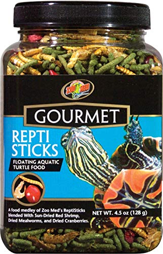 Zoo Med Gourmet Repti Sticks Floating Aquatic Turtle Food 4.5 oz - Pack of 2