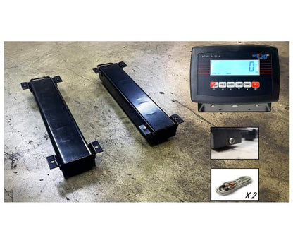SellEton SL-WB Multi-Purpose Weigh Beam Livestock Scale with LCD Digital Indicator, 24" L 5,000 lb x 1 lb Weighing Scale Capacity, Portable Animal Scale, High Precision Cattle Scale - size: 24"(L) x 4"(W)