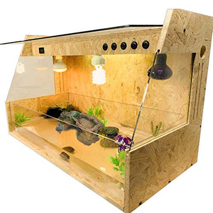 PINVNBY Turtle Basking Platform,Tortoise Resin Dock Resting Rock Reptile Habitat Ornament Hiding Cave Floating Ledge Aquarium Decoration for Bearded Dragons,Lizard,Newts,Frogs