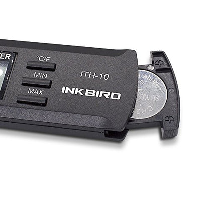 Inkbird ITH-10 Digital Thermometer and Hygrometer Temperature Humidity Monitor for Aging Box Guitar Ukulele