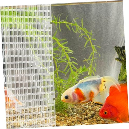 Totority 4pcs Aquarium Divider Grid Separator for Mixed Breeding Cups Isolation Board for Fish Tanks and Reptiles