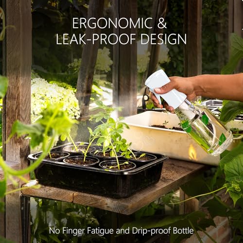 FLAIROSOL BOTANICA Continuous Plant Mister, 24oz/700ml, Leakproof | Continuous ultra fine mist for flowers, gardening & houseplants, leakproof, refillable mist sprayer
