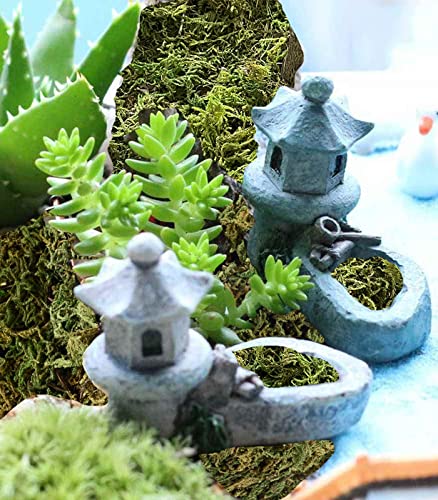 10.2 OZ Fake Moss for Potted Plants & Fake Plants - Artificial Faux Moss for Planters & Craft