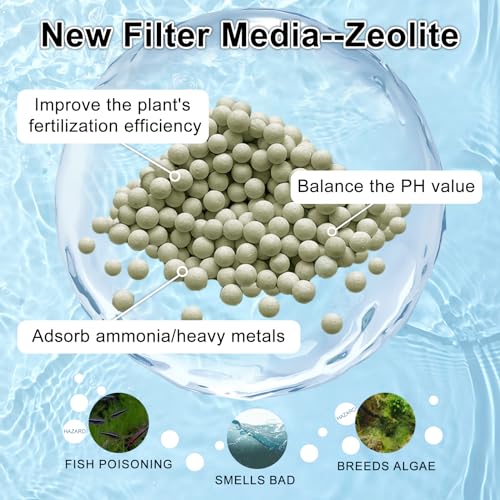 6 Pack Filter Cartridge Compatible with Whisper Bio-Bag Filters, Large Aquarium Filter Cartridges Compatible Replacement with Whisper Filters 20i,40i/IQ20,30,45,60/PF20,30,40,60 and ReptoFilter - size: 6 Pack Large