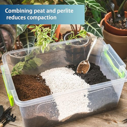 Doter Sphagnum Peat Moss for Plants 4qt, Organic Garden Growing Soil Amendment and Media for Flowers, Vegetables, Herbs, Orchid, Indoor Houseplant - size: 4qt