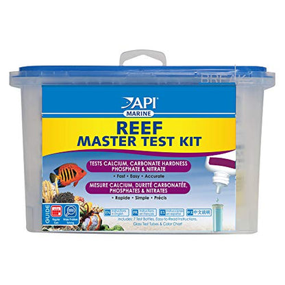 API REEF MASTER TEST KIT Reef Aquarium Water Test Kit 1-Count - style: Reef