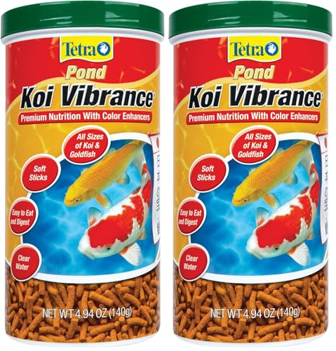 Tetra Pond Koi Vibrance (Pack of 2) - size: 4.94 Ounce (Pack of 2)