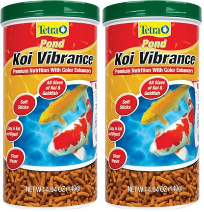 Tetra Pond Koi Vibrance (Pack of 2) - size: 4.94 Ounce (Pack of 2)