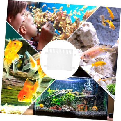Clear Acrylic Fish Tank Divider for Aquariums Flexible Isolation Plate with Rounded Edges DIY Fit for Various Protects Fish and Prevents Conflicts in Reptile and Shrimp Tanks