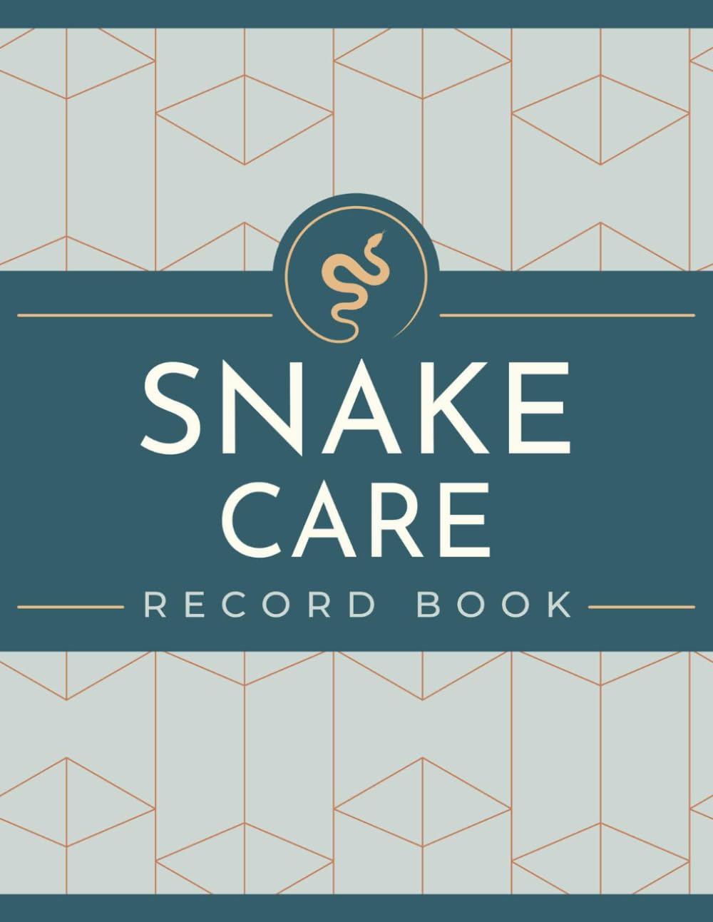 Snake Care Record Book: Document & Track Feeding, Shedding, Temperature, Humidity Readings & Other Important Information | Pet Reptile Husbandry Logbook for Serpent Owners & Caretakers