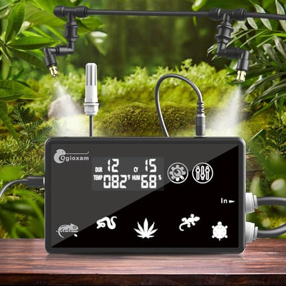 Automatic Reptile Mister System, Reptile Humidifiers Smart Misting System