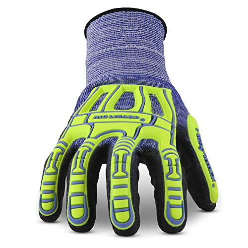HexArmor Cut-Resistant Impact Protection PU Palm Work Gloves | Rig Lizard® Series 2095 | XX-Large - color: Rig Lizard Thin Lizzie 2095 | Ultimate Dexterity, size: 2X-Large (Pack of 1)