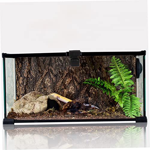 WOONEKY 8pcs Glass Turtle Terrarium Buckle Escape Latch for Reptile Feeding Tank Clips for Secure Aquarium Covers Essential Reptile Box Supplies