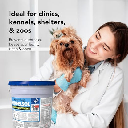 ATP KennelSol Disinfectant & Cleaner for Kennels, 640 fl oz, 1 ct | EPA-Registered, Concentrated Formula, Industrial Germicidal Detergent and Deodorizer for Shelters and Rescue Organizations - size: 640 Fl Oz (Pack of 1)