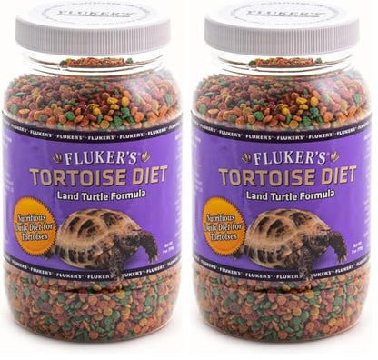 Fluker's Premium Tortoise Diet Small Pellet Food, 7 oz (Pack of 2) - size: 7 Ounce (Pack of 2)