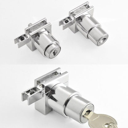 Tool Part for UK Showcase Sliding Glass Door Lock for Display Cabinet Terrarium Keys