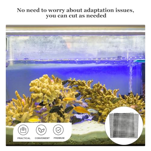 Kisangel 1set Fish Tank Divider Board Cups Jump Splicing Plate for Aquarium Separation Prevents Fish from Jumping for Betta