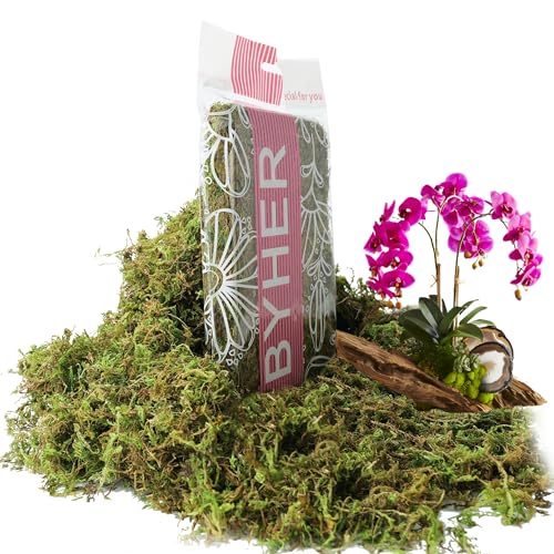 4 OZ Fake Moss for Potted Plants, Artificial Green Moss for Crafts Faux Moss for Indoor Planters Fairy Garden Table Centerpieces Wedding Decoration (Fresh Green)