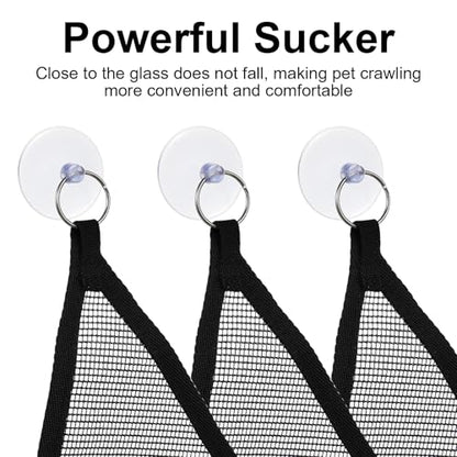 2Pcs Bearded Dragon Hammock, Breathable Mesh Reptile Hammock Lizard Tank Accessories, Triangle Geckos Hammocks for Bearded Dragons, Snakes, and Axolotls, Perfect Beard Dragon Tank Accessories（30x30x3