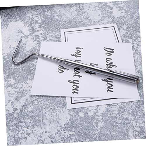 Happyyami 2pcs Snake Catching Hooks Telescoping Reptile Grabbers for Safe Handling of Snakes and Other Reptiles Sturdy Stainless Steel Design