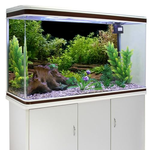 Aquarium Background Aquatic Plant Fish Tank Background Vinyl 72x18 inches - size: 72x18in/180x45cm