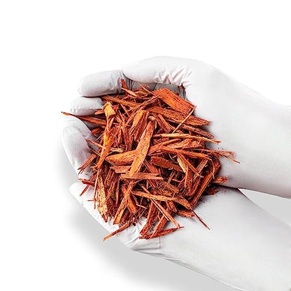 Red Mulch - Create a Neat and Professional-Looking Landscape Effortlessly - 5 QUARTS - size: 5 Quart Bag