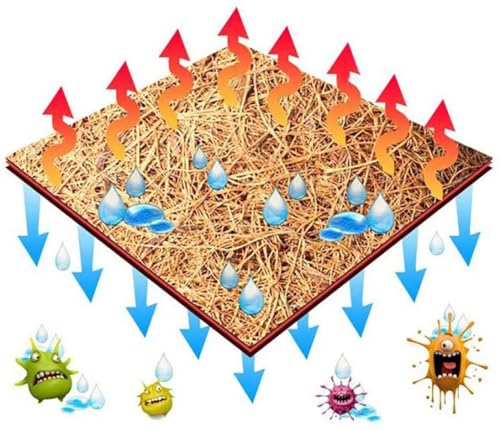 PIVBY 2 PCS Reptile Carpet, Natural Coco Coir Mat (15.74" x 11.81"), Coconut Fiber Substrate Pet Terrarium Liner for Bearded Dragon Tortoise Habitat Lizards Turtles Snakes Iguana Hermit Crab - size: S: 15.74" x 11.81"