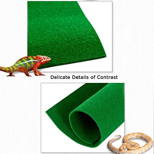 Tfwadmx 47.2" X 23.6" Reptile Carpet Large Mat Substrate Liner Bedding Reptile Supplies for Terrarium Lizards Snakes Bearded Dragon Gecko Chamelon Turtles Iguana - color: 1 PC, size: 47.2" X 23.6"